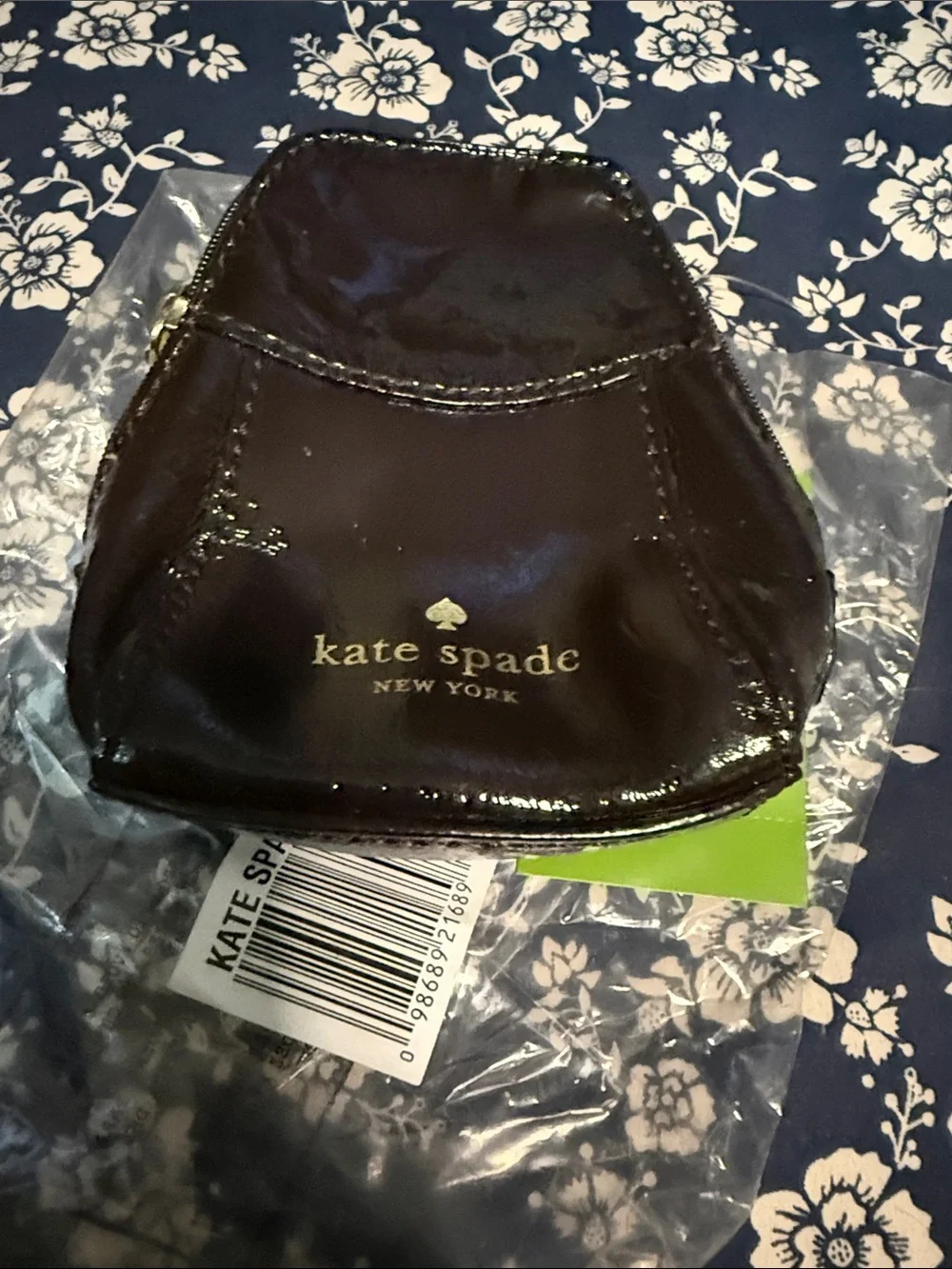 kate spade Brown and Black Owl Coin Purse
